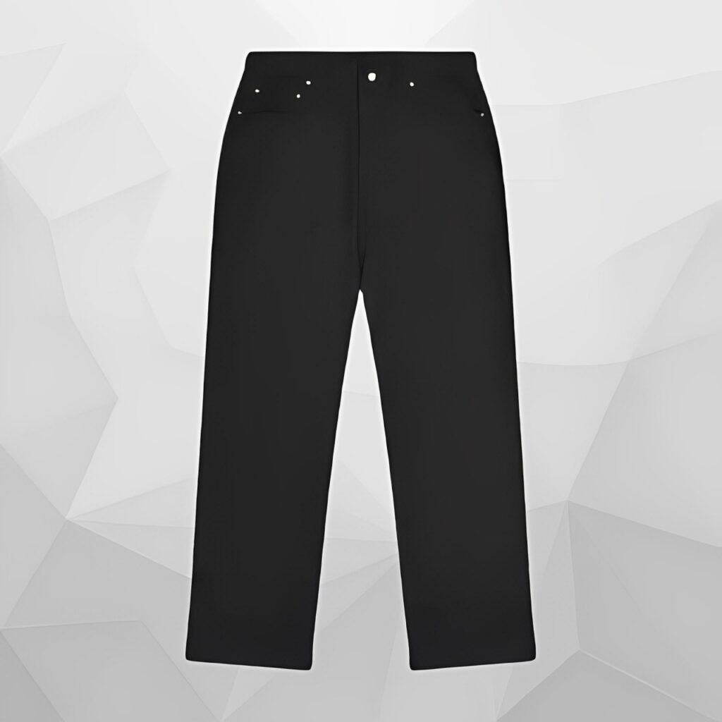 Black Carsicko Heart Emblem Pants