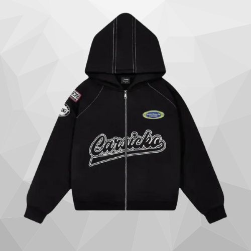 Black Carsicko Racing Club Hoodie