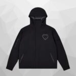 Black Water-Resistant Carsicko Ski Jacket