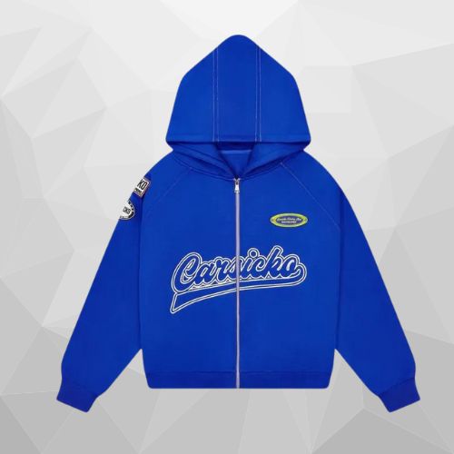 Blue Carsicko Racing Club Hoodie