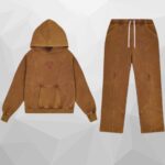 Brown Carsicko Cyber Washed Tracksuit