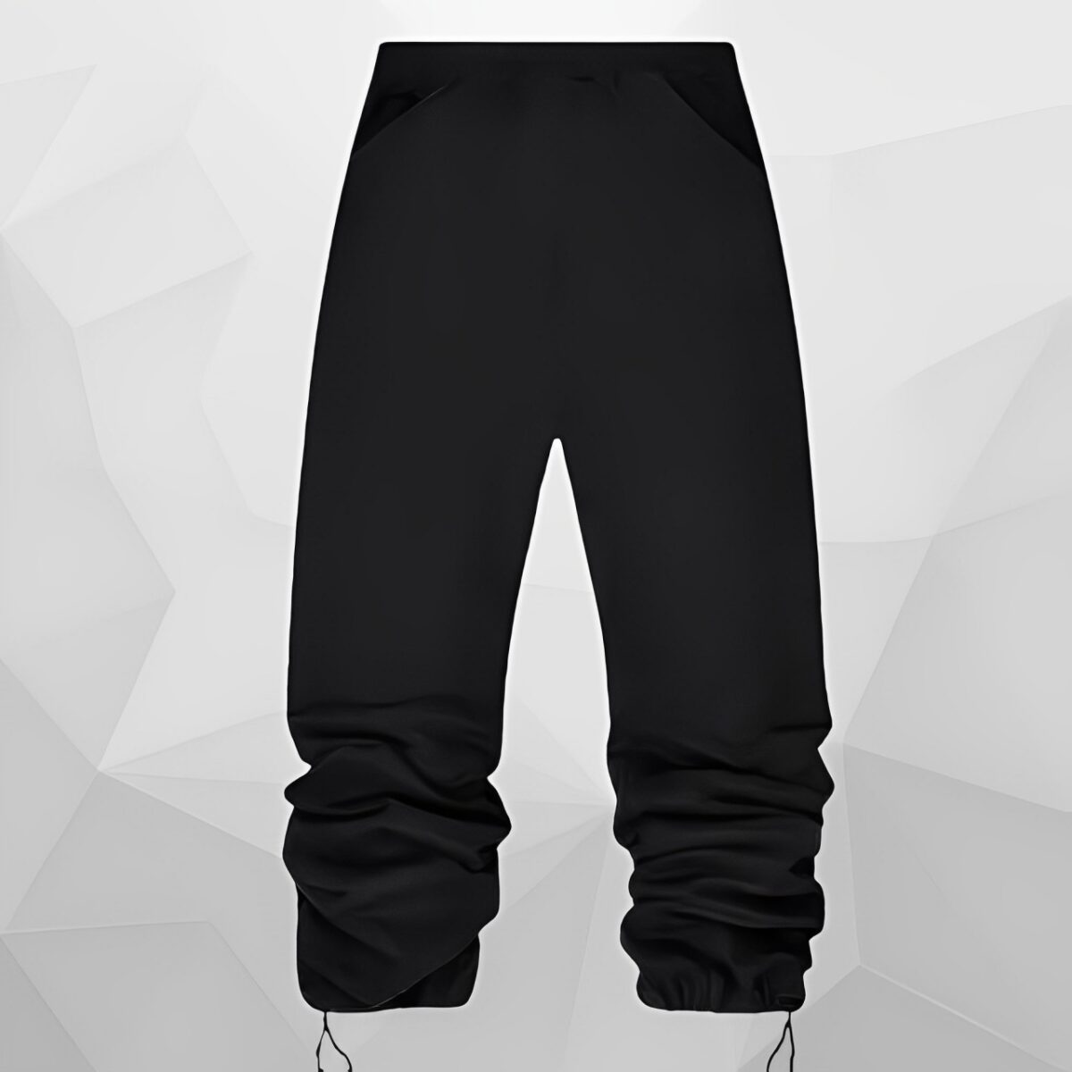 Carsicko Black Endless Stacks Joggers