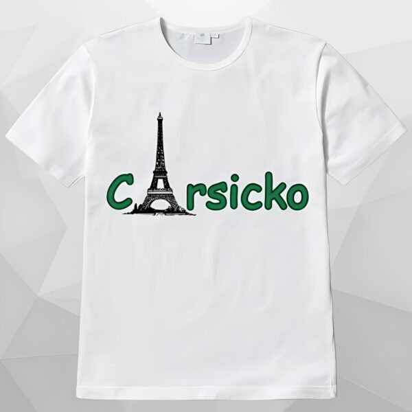 Carsicko Eiffel Tower Graphic Tee