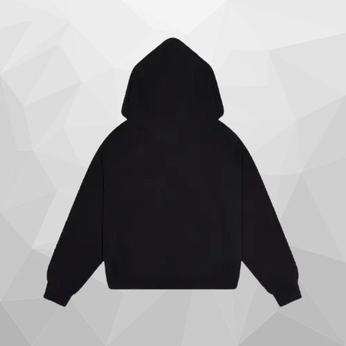 Carsicko Black Zip-Up Hoodie