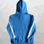 Carsicko Love Spread Blue Zip-Up Hoodie