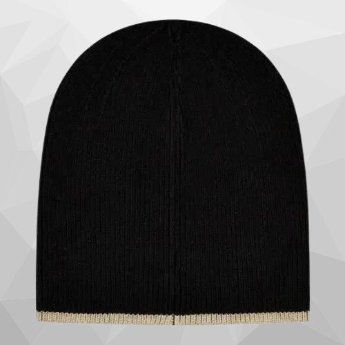 Elegant Black and Gold Carsicko Heart Logo Beanie