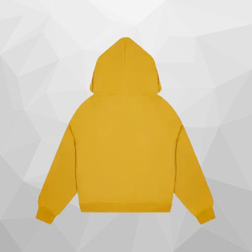 Mustard Yellow Carsicko FTP Zip-Up Hoodie