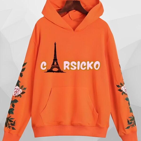 The Bold Orange Carsicko Eiffel Hoodie