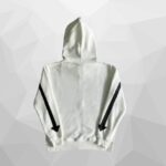 White Carsicko Love Spread Zip-Up Hoodie