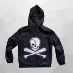 Zip-Up Carsicko Skull Windbreaker